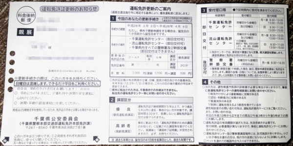 Q.運転免許の更新(書き換え)の方法や流れって？